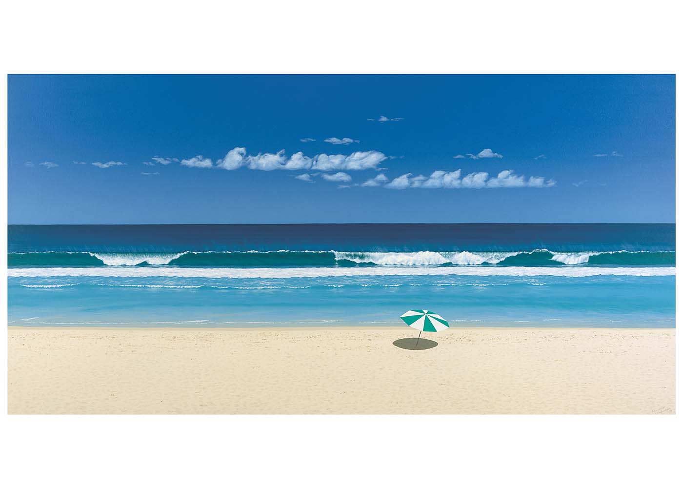 Perfect Wave Christine Woods Wild Wood Art Print